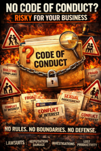 Code of conduct and business risk