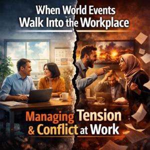 Managing workplace conflict and employee behaviour during global events in Australia”